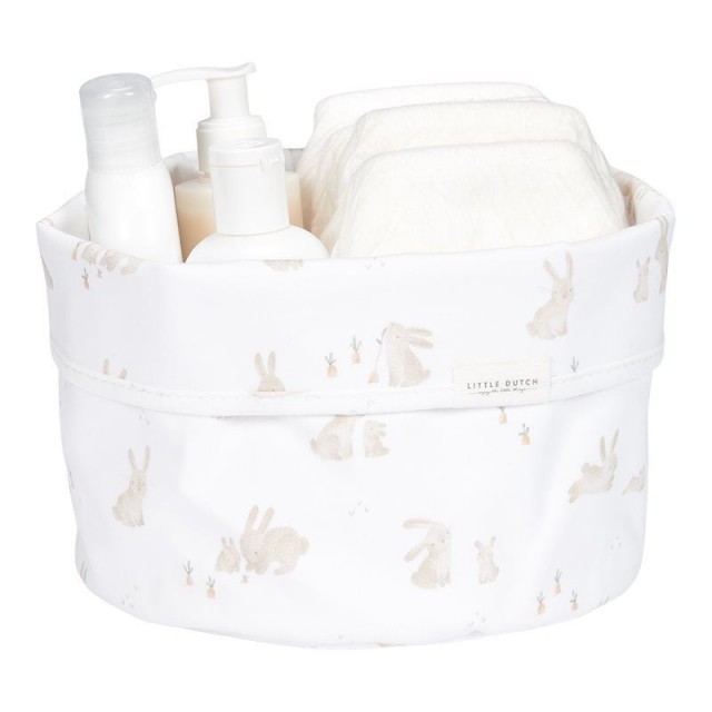 Korpa Okrugla Za Skladištenje - Baby Bunny, Bela