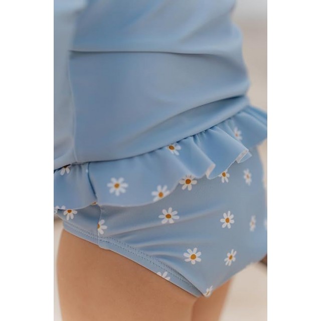 Kupaći, Donji Deo Sa Volanima - Daisies Blue
