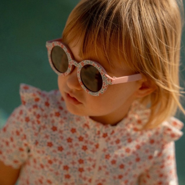 Kupaći, jednodelni, kratak rukav - Sunny Flowers