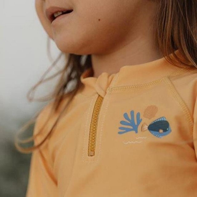 Kupaći Majica, Kratak Rukav - Honey Yellow