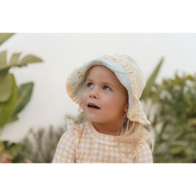 Kupaći, Majica Kratak Rukav - Sunshine Checks