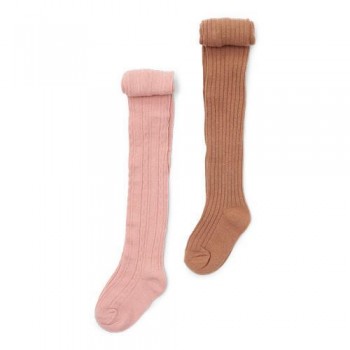 Set od dva para hulahopki, braon - Little Farm Set od dva para hulahopki, braon - Little Farm