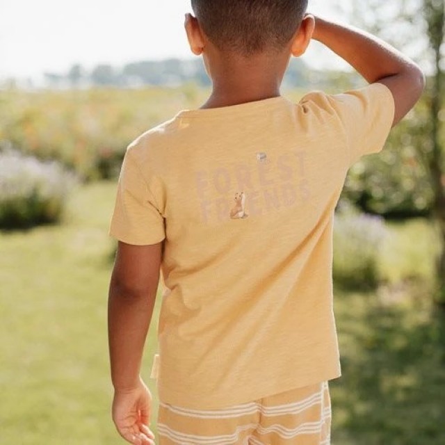 Majica Kratkih Rukava, Žuta - Forest Friends