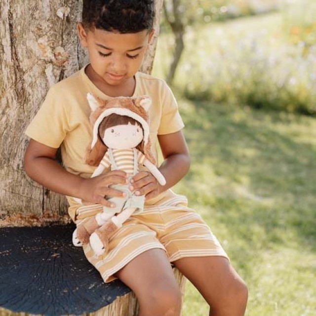 Majica Kratkih Rukava, Žuta - Forest Friends