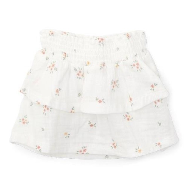 Suknja, Muslin, Bela - Little Farm