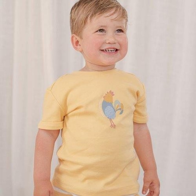 Majica Kratak Rukav, Žuta - Little Farm