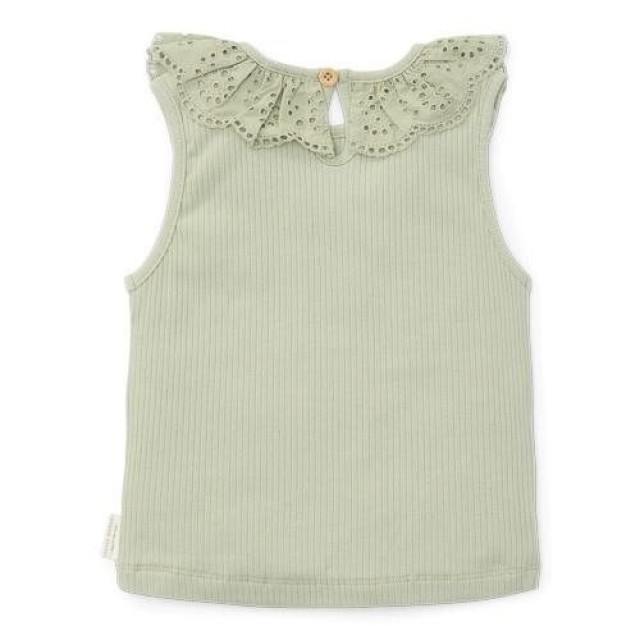 Singlet Majica Bez Rukava, Zelena - Little Farm Singlet Majica Bez Rukava, Zelena - Little Farm