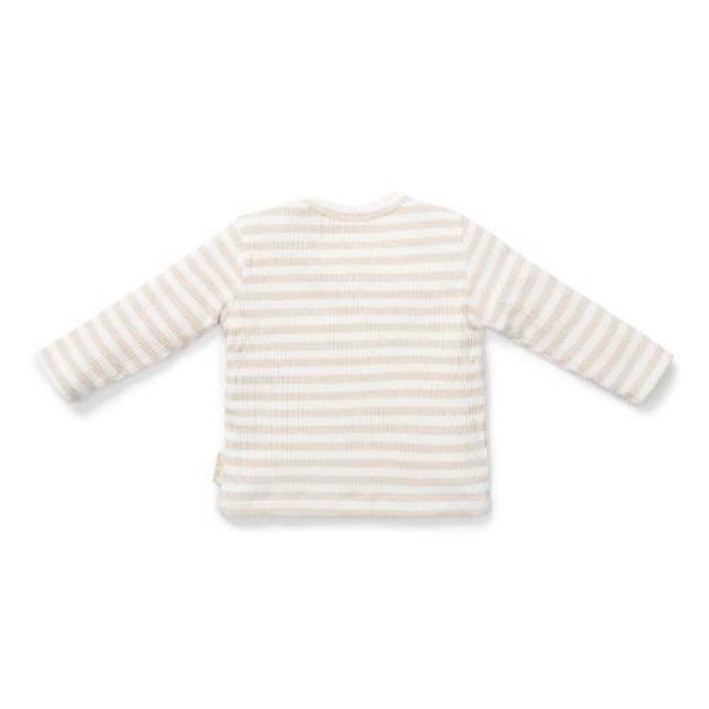 Majica Dugih Rukava - Sand/White