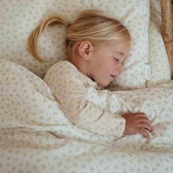 Navlaka za jorgan i jastučnica - Blueberry Leaves, 120x150 + 50x60cm