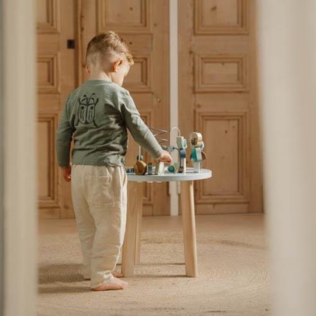 Drveni Sto Sa Aktivnostima - Forest Friends