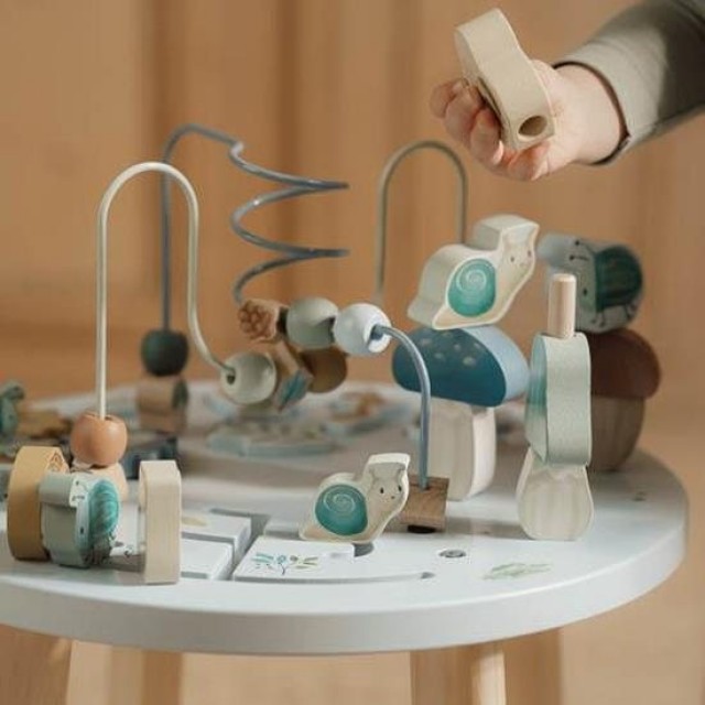 Drveni Sto Sa Aktivnostima - Forest Friends