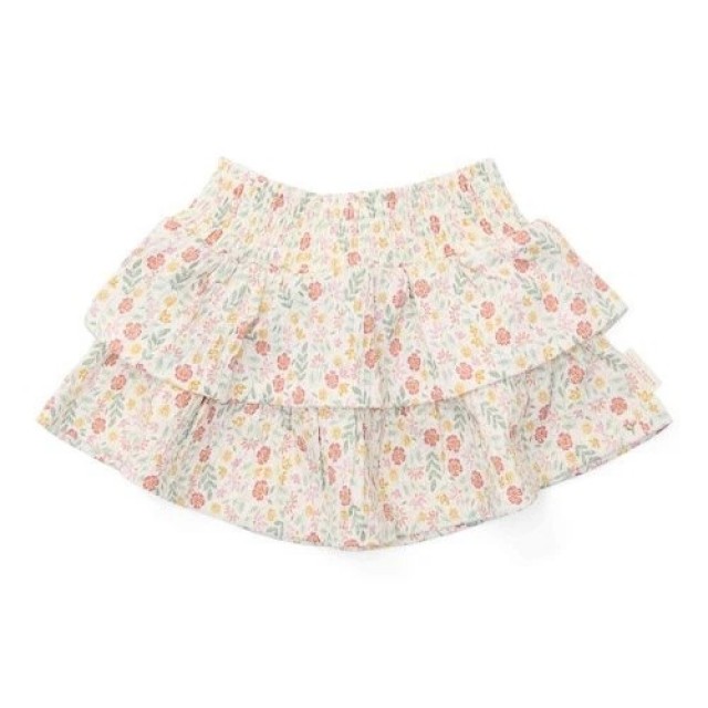 Suknja Sa Karnerima, Bela - Fairy Garden Suknja Sa Karnerima, Bela - Fairy Garden