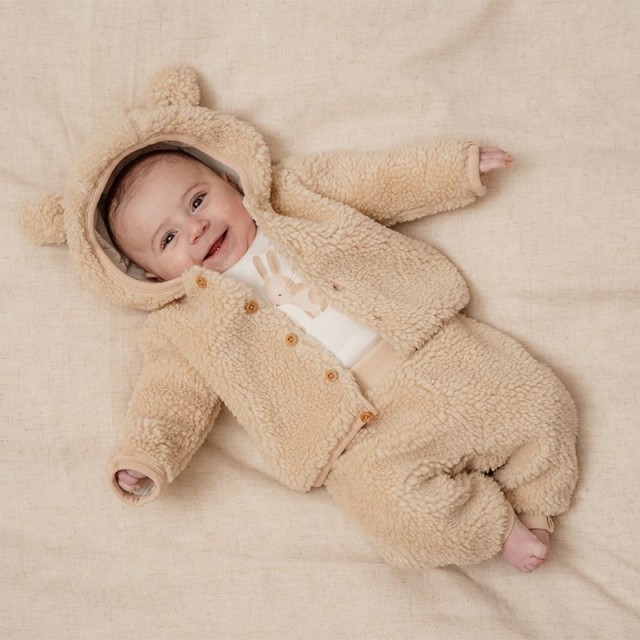 Teddy Jakna Baby Bunny Sand