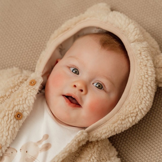 Teddy Jakna Baby Bunny Sand