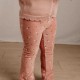 Pantalone Zvoncare - Warm Rose Flowers, Little Farm Pantalone Zvoncare - Warm Rose Flowers, Little Farm