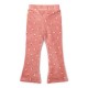 Pantalone Zvoncare - Warm Rose Flowers, Little Farm Pantalone Zvoncare - Warm Rose Flowers, Little Farm