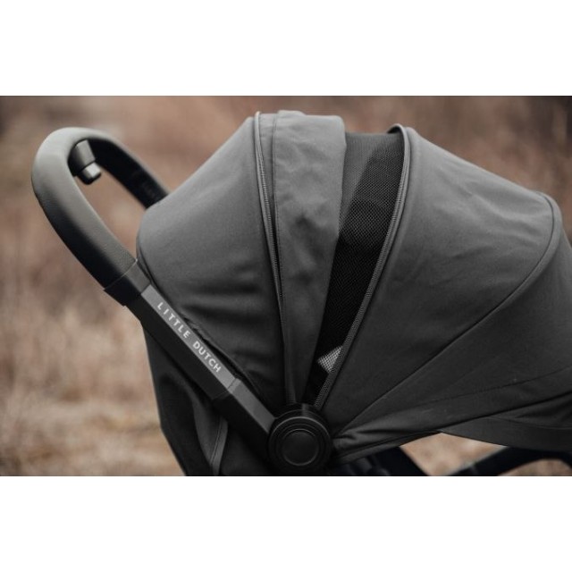 Little Dutch kišobran kolica Comfort Buggy - Siva