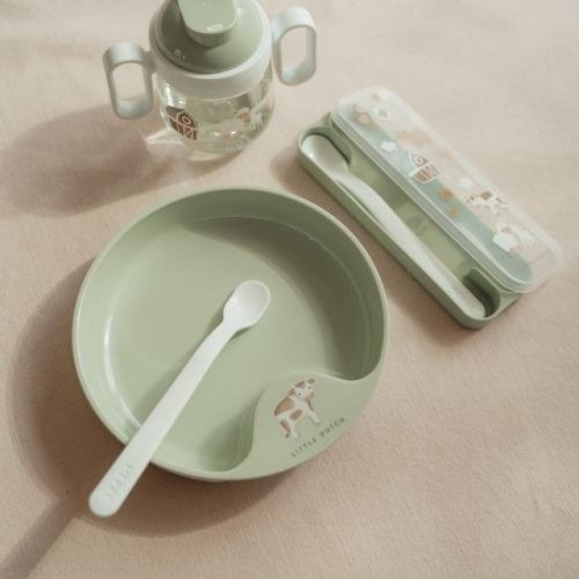 Bebin prvi tanjirić Mio Mepal  - Little Farm Bebin prvi tanjir Mio Mepal  - Little Farm