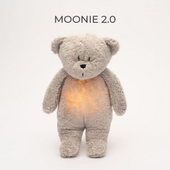 Moonie 2.0 Organic - Meda Gray sa lampicom i umirujućim zvucima