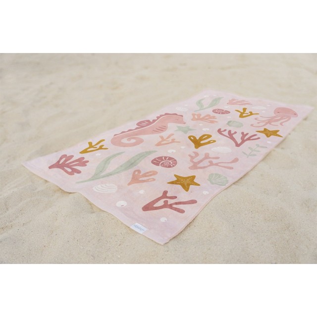 Peškir Za Plažu - Ocean Dreams, Pink, 60Xx120