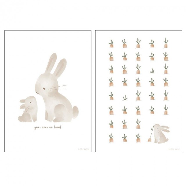 Poster A3 Baby Bunny, 42X32 Poster A3 Baby Bunny, 42X32