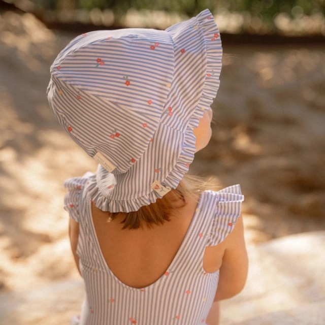 Kapa za sunce sa dva lica - Plava, Sunny Flowers