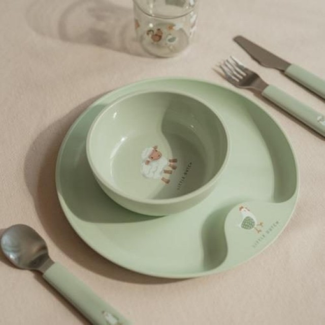 Set za jelo za decu 6 Delova Mio Mepal - Little Farm Set za jelo za decu, 6 Delova Mio Mepal - Little Farm