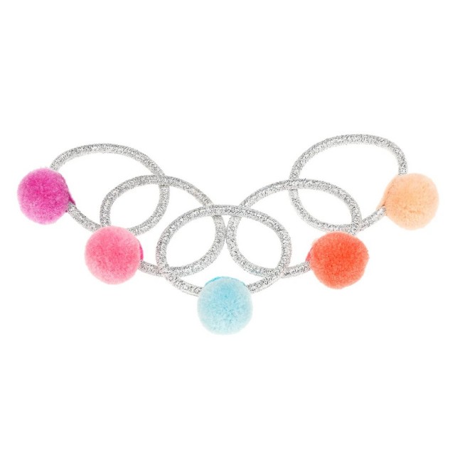 Set Od Pet Gumica Za Kosu Elf, Pastel Set Od Pet Gumica Za Kosu Elf, Pastel