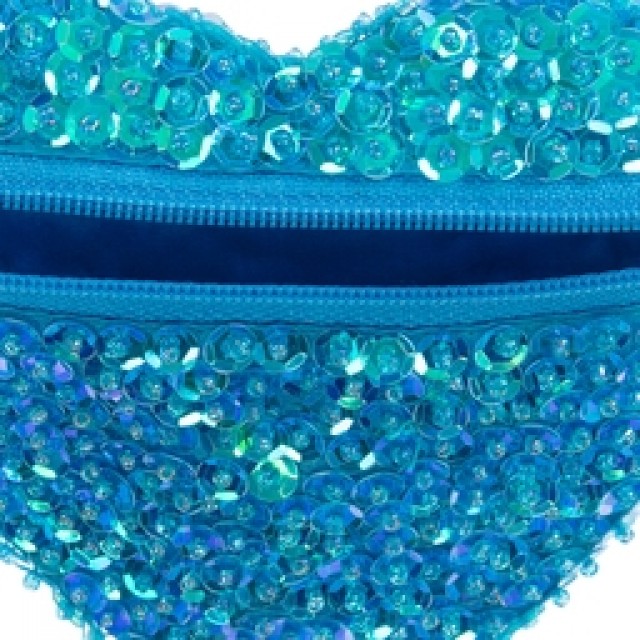 Torbica U Obliku Srca Emma, Plava