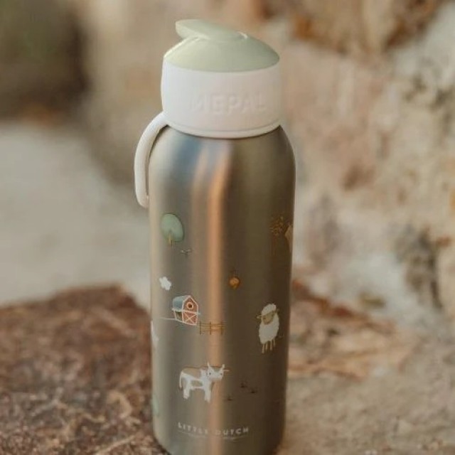 Termos boca flip-up, 350ml - Little Farm