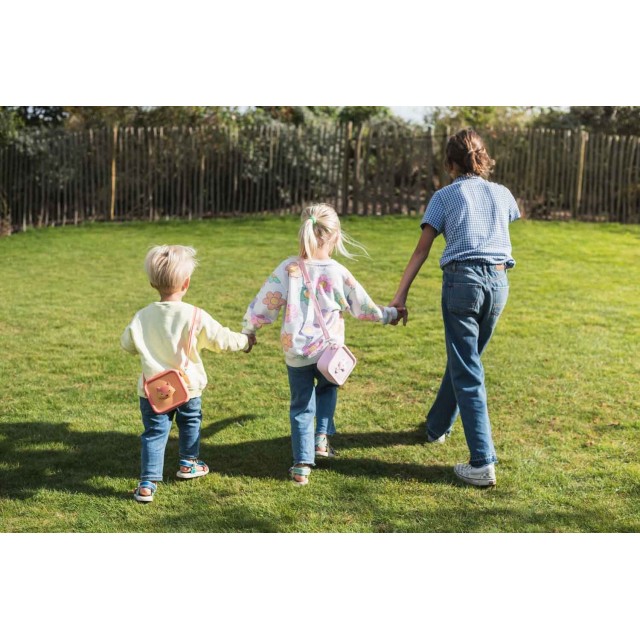 Dečija silikonska torbica u obliku lisice, baraon boje