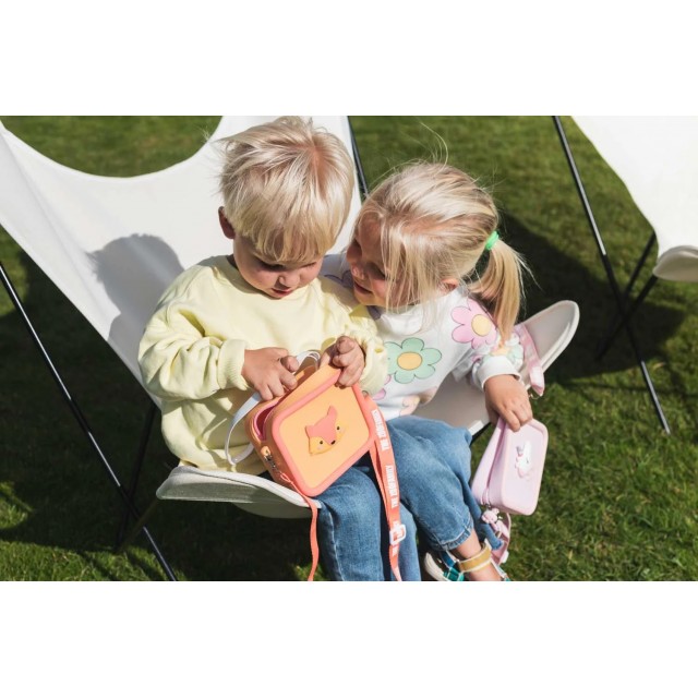 Dečija silikonska torbica u obliku lisice, baraon boje