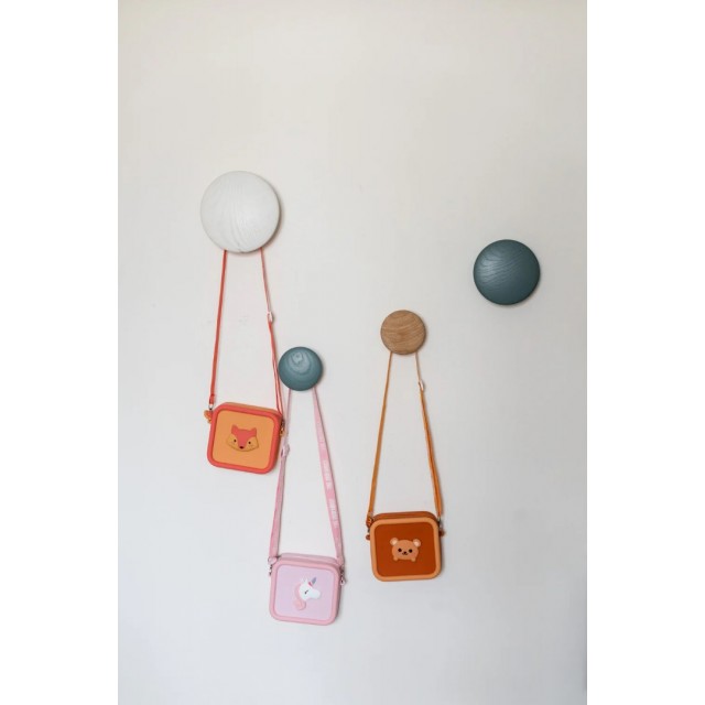 Dečija silikonska torbica u obliku lisice, baraon boje